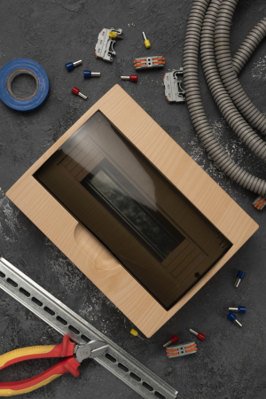 Щит распределительный навесной ЩРН-П-12 светлое дерево IP41 EKF PROxima