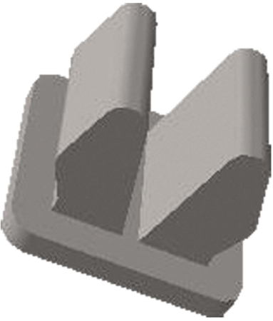 Вставка-клипса (пластик) TDM