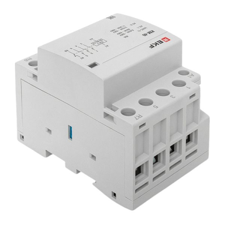 Контактор модульный КМ 40А 3NО+NC (3 мод.) EKF PROxima