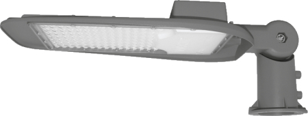 Уличный светодиодный светильник WOLTA STL-70W/05 70Вт 5700К IP65 7000лм с поворотным кронштейном серый 562х215х98 1/1