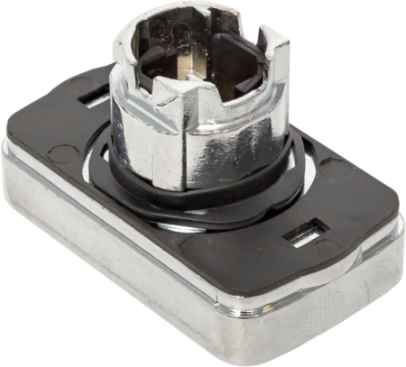 Исполнительный механизм кнопки XB4 "пуск-стоп"  плоский  возвратный без фиксации, с подсветкой EKF PROxima