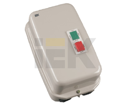 Контактор КМИ34062 40А в оболочке Ue=380В/АС3 IP54 IEK