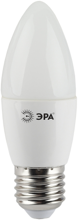 Лампа светодиодная Эра LED B35-7W-827-E27 (диод, свеча, 7Вт, тепл, E27),