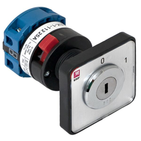 Переключатель кулачковый ПК-1-112 25А 2P «0-1» с ключом EKF PROxima