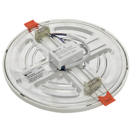 Светильник встраиваемый светодиодный ДВО 1007 14Вт 4000K IP20 EKF Basic