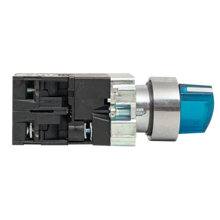 Переключатель BD33 3P c синей подстветкой 24В NO EKF PROxima