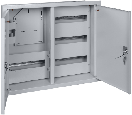 Корпус металлический ЩУРВ-3/48 (550х610х165) 2-х дв. TDM