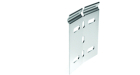 Регулируемый горизонтальный соединитель внутренний, H50, цинк-ламельный(аналог горячеоцинкованный)