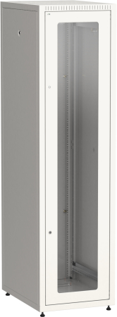 ITK Шкаф LINEA E 47U 600х800мм двери 2шт стек. и метал. сер.