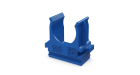 Крепёж-клипса для труб АБС-пластик синяя d16 мм (100шт/2000шт уп/кор) Промрукав