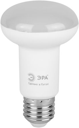Лампочка светодиодная ЭРА RED LINE LED R63-8W-840-E27 R E27 8Вт рефлектор нейтральный белый свет