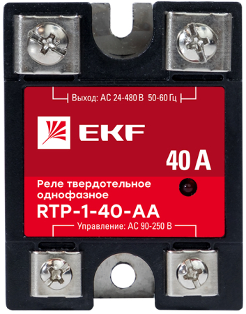 Реле твердотельное однофазное RTP-40-AA EKF PROxima