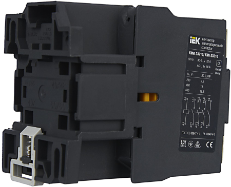 Контактор КМИ-23210 32А 230В/АС3 1НО IEK
