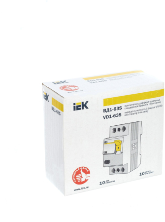 УЗО ВД1-63S 2Р 63А 100мА IEK