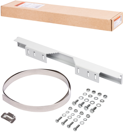 Монтажное крепление на опору КМА-1 для щитов шириной 200-400 мм (макс. нагрузка 50 кг) TDM