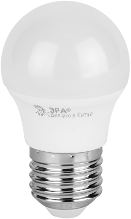 LED P45-8W-827-E27 R  Лампочка светодиодная ЭРА RED LINE LED P45-8W-827-E27 R Е27 / E27 8 Вт шар теплый белый свет