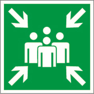 Знак безопасности PS-50506,E21 "Пункт (место) сбора"