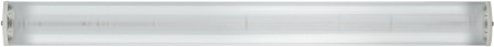Светильник ЭРА ДПО 11-2х18-001 с рассеивателем IP40 под 2 светодиодные лампы T8 2*G13 LED 1200мм 