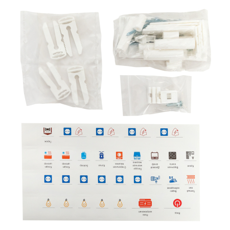 Встраиваемый силовой щит "Nova" 60 мод. с металл. дверью IP40 EKF Proxima