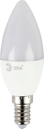 LED B35-6W-827-E14 R  Лампочка светодиодная ЭРА RED LINE LED B35-6W-827-E14 R Е14 / E14 6 Вт свеча теплый белый свет