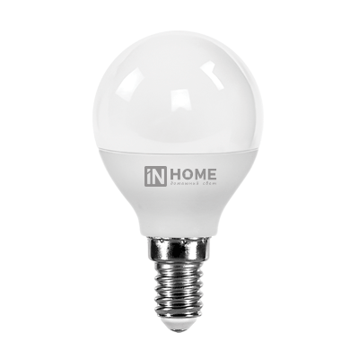 Лампа светодиодная LED-ШАР-VC 8Вт 230В Е14 4000К 600Лм IN HOME