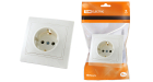 Розетка 2П+З 16А 250В белая "Таймыр" TDM