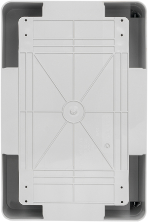 Щит пластиковый с монтажной платой прозр. дверь 300х200х130 мм IP65 EKF PROxima