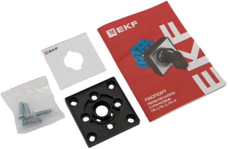 Переключатель кулачковый ПК-1-53 63А 3P «1-2» IP65 EKF