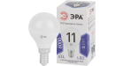 Лампа светодиодная Эра LED P45-11W-860-E14 (диод, шар, 11Вт, хол, E14)