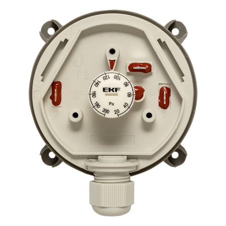 Реле перепада давления EKF RVG-10-200 (200 Па)