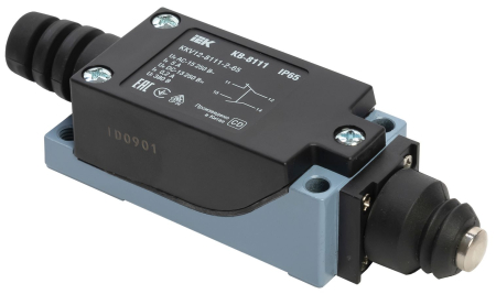 Выкл. конц. КВ-8111 толкатель купольный IP65 IEK