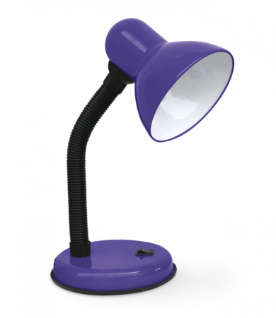 Светильник наст п/лампу на основании СНО 22Ф 60Вт E27 230В ФИОЛЕТОВЫЙ (мягкая упак) IN HOME