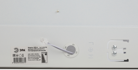 SPO-6-36-4K-P-A ЭРА Светодиодный светильник с коннектором д/БАП 595x595x19 36Вт 3060Лм4000К приз (4/