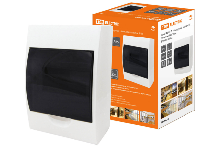 Бокс ЩРН-П-6модулей навесной пластик IP40 TDM