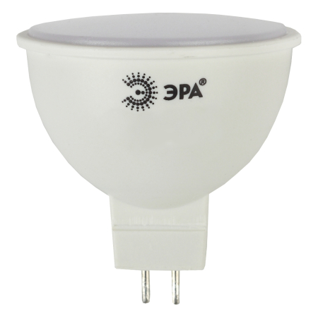 Лампа светодиодная Эра LED MR16-6W-840-GU5.3 (диод, софит, 6Вт, нейтр, GU5.3)