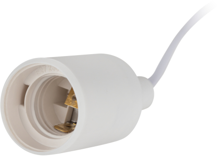 FITO-Holder E27 3 м  Светильник для растений ЭРА FITO-Holder E27 3 м с проводом и выключателем для фитоламп с цоколем Е27