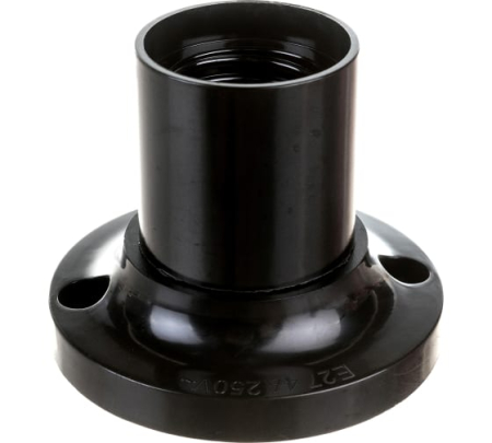 Патрон Е27 Ф П-01 Е27 карболитовый потолочный IN HOME