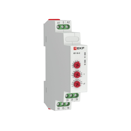 Реле времени (10 устанавл. функц.) RT-10 12-240В EKF PROxima