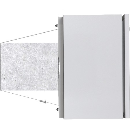 Комплект крепления на столб монтажной полосой (ширина шкафа до 400 мм) EKF Basic