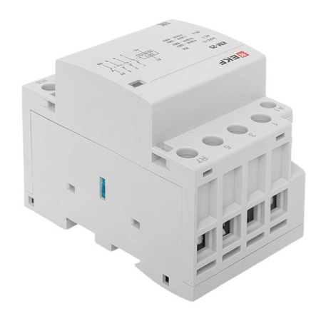 Контактор модульный КМ 25А 3NО+NC (3 мод.) EKF PROxima