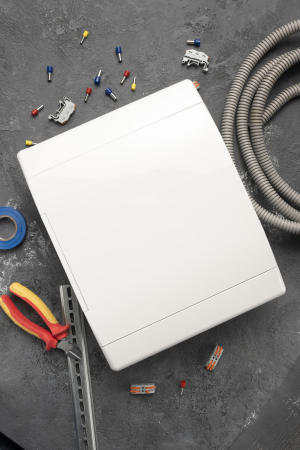 Щит распределительный ЩРВ-П-24 "SlimBox" белая дверца IP41 EKF PROxima