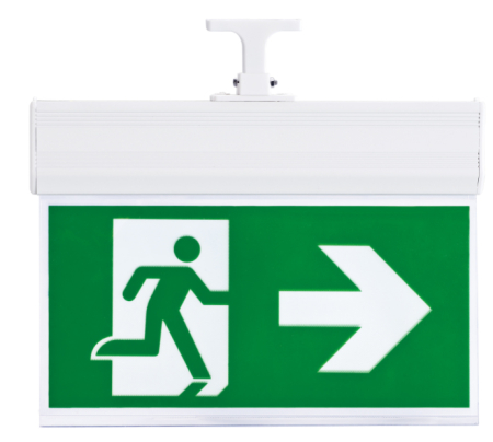 SSA-103-1-20  ЭРА Светильник аварийный светодиодный 1,5ч 3Вт (25*150*360)мм  ЧЕЛ-стрелка