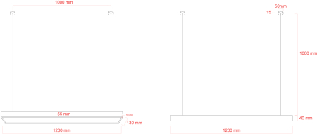Светильник светодиодный ЭРА Block SPO-114-W-40K-036 36Вт 4000К 2800Лм IP40 1200*130*50 белый ЛТ
