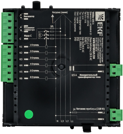 Регулятор реактивной мощности Varko-106a EKF PROxima