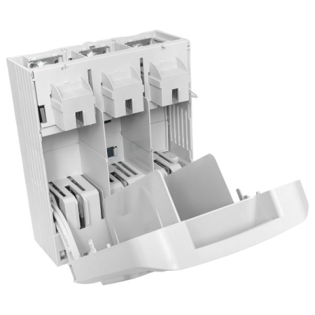 Выключатель-разъединитель УВРЭ v2 400А с дополнительным контактом (NO+NC) откидного типа под предохранители ППН (габ.2) EKF