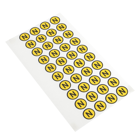 Наклейка "N" (d20мм.) EKF PROxima