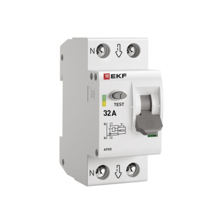 Устройство защиты от дугового пробоя (УЗДП) 2P 32А EKF PROxima