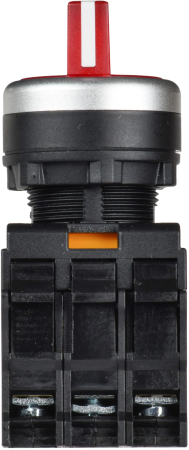 Переключатель с подсветкой 3 полож. 2NO красный MASTER IEK