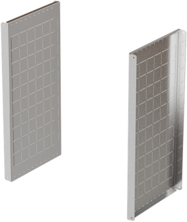 Панели боковые для секционирования В600 Г400 мм (2 шт) EKF AleSta
