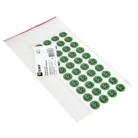 Наклейка "L2" d=20мм EKF PROxima